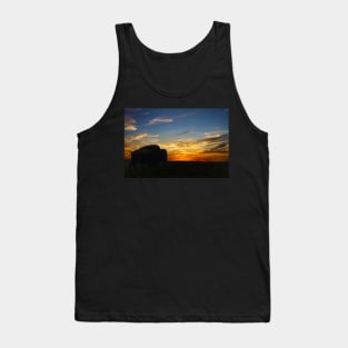 Bison Sunset Prairie Tank Top